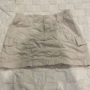 Hollister Tan Mini Skirt